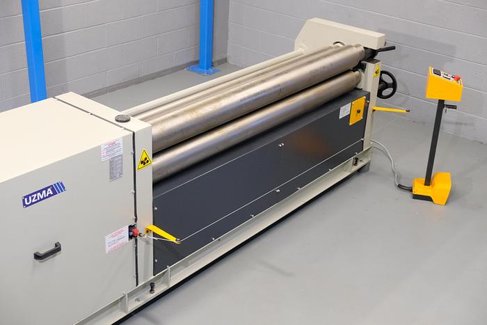 UZMA MSM-s 3 roll Initial pinch bending rollers 4mm - 9mm  1000mm- 3000mm