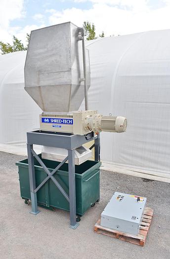 Used USED SHREDTECH ST-25 TWO SHAFT SHREDDER