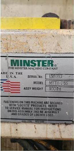Used 1996 MINSTER E2-300-72-42