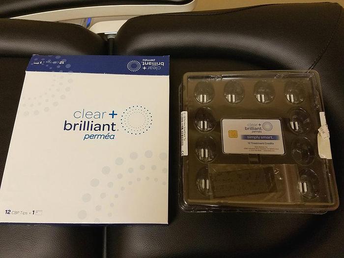 Used SoltaClear + Brilliant Clear and Brilliant & Permea Hand Pieces