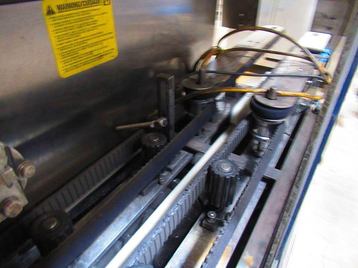 Used Kapsall AU6 bottle unscrambler 48"