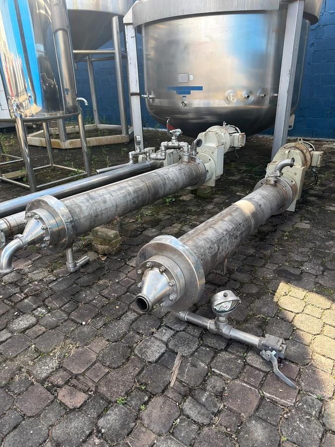 Usado Bomba Helicoidal inox, com camisa , Netzsch - WFA Equipamentos
