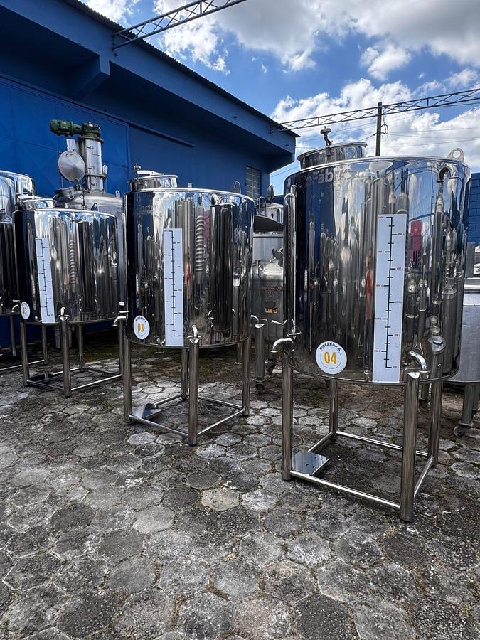 Usado Tanque em aço inox , reservatorio   1.000 Lts  - WFA Equipamentos