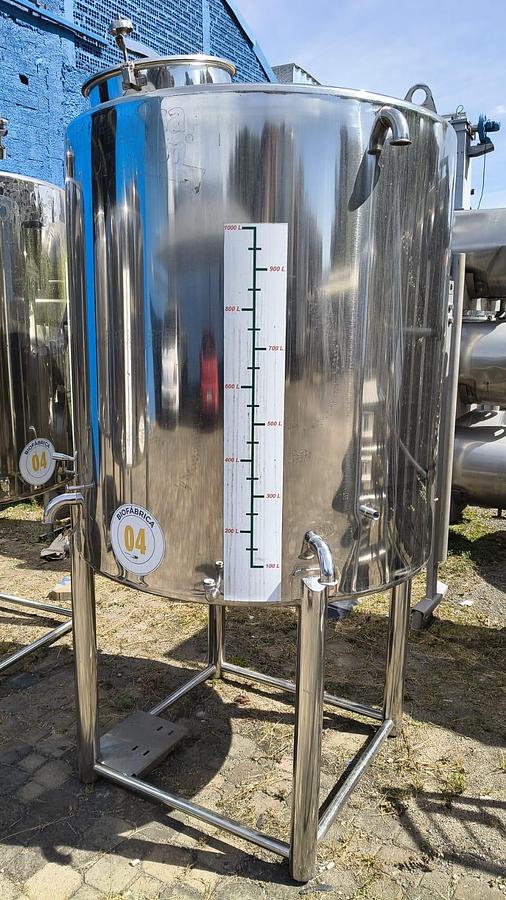 Usado Tanque em aço inox , reservatorio   1.000 Lts  - WFA Equipamentos