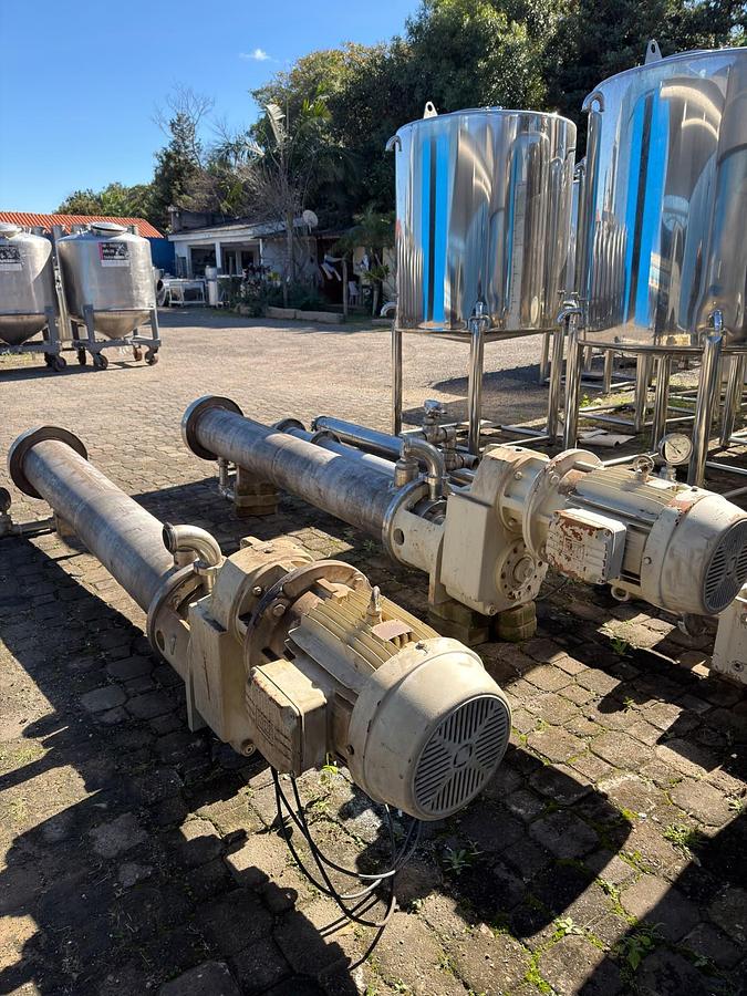 Usado Bomba Helicoidal inox, com camisa , Netzsch - WFA Equipamentos