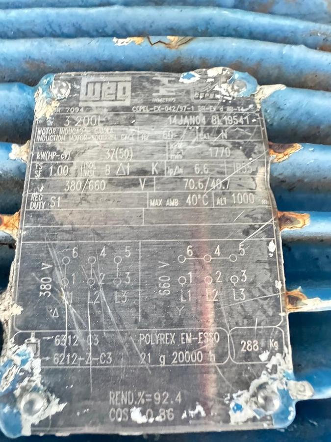 Usado Reator em inox , cap 3000 Lts - WFA Equipamentos 