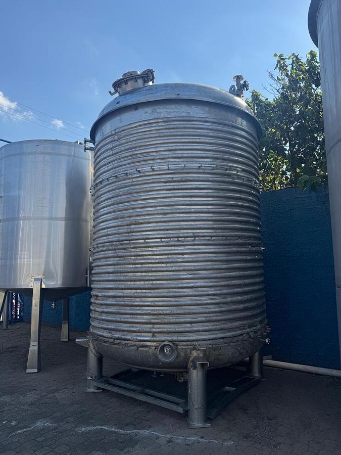 Usado Reator em inox 316 L - cap 17.000 Lts