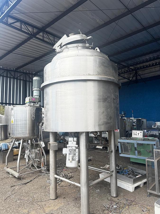 Usado Reator em aço inox , Becomix LVM 2500 -  WFA Equipamentos
