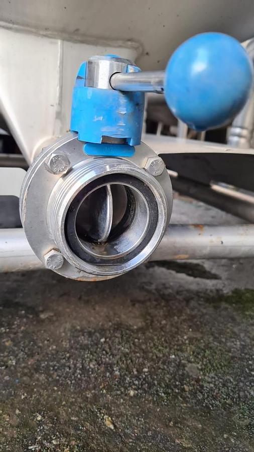 Usado Container em aço inox ,cap 800 Lts