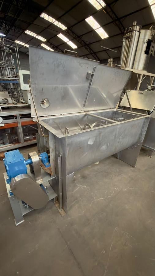 Usado Misturador Ribbon Blender 1.000 Litros em Aço Inox – WFA Equipamentos