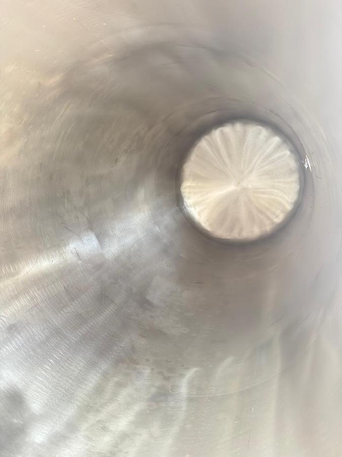 Usado Tanque de estocagem em aço inox 316 L , cap 2.260 Lts