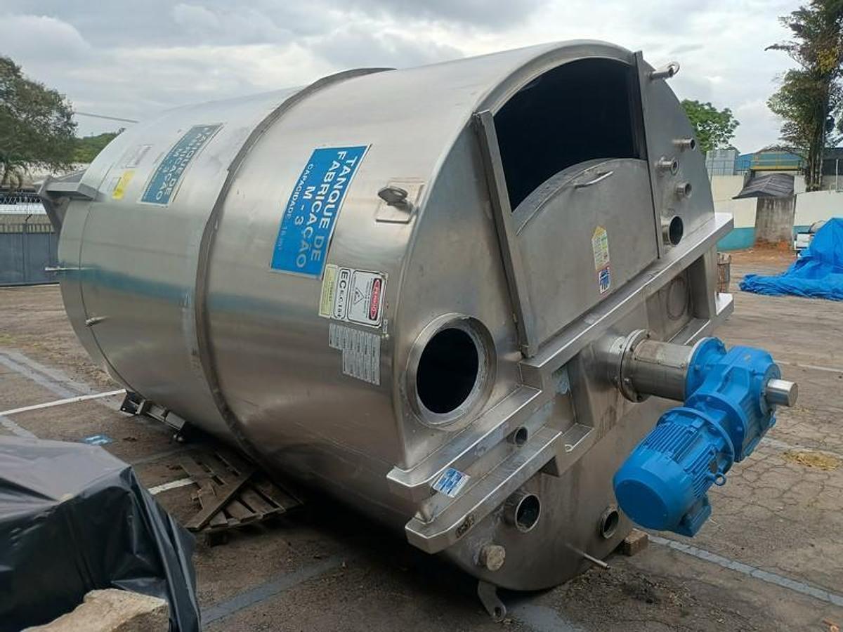 Usado Tanque inox  com misturador - WFA Equipamentos 