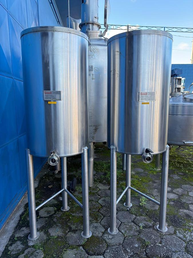 Usado Tanque em aço inox , cap.500 lts - WFA Equipamentos