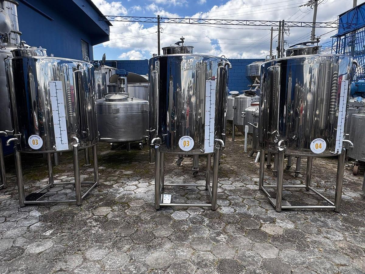 Usado Tanque em aço inox , reservatorio   1.000 Lts  - WFA Equipamentos