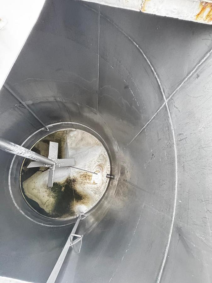 Usado Tanque inox com misturador