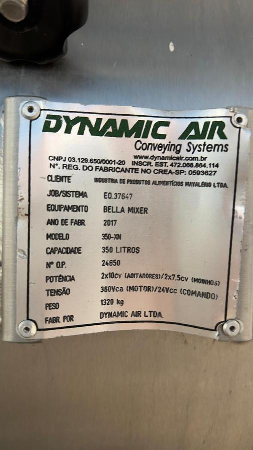 Usado Misturador Bella Mixer , Dynamic Air - WFA Equipamentos