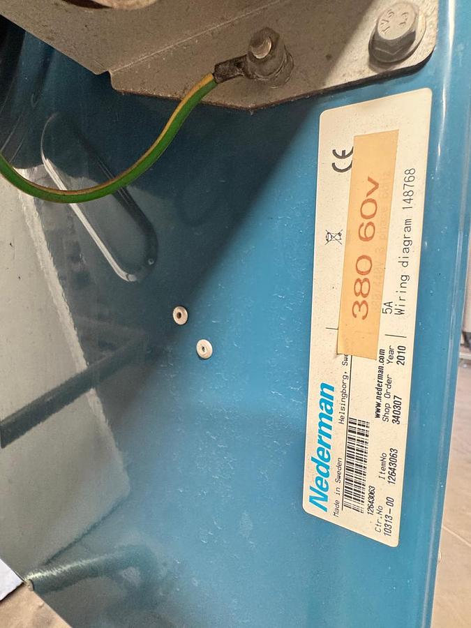 Usado Filtro coletor de pós Nederman - WFA Equipamentos