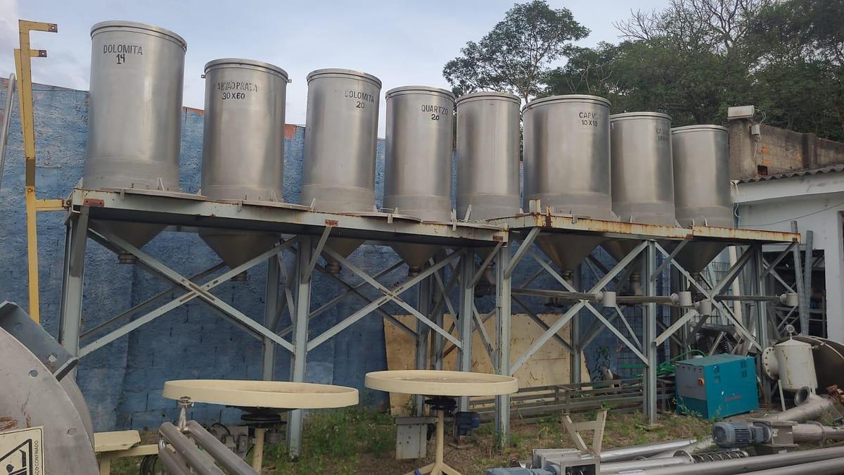 Usado Tanques em inox reservatorio , com plataforma - WFA Equipamentos 