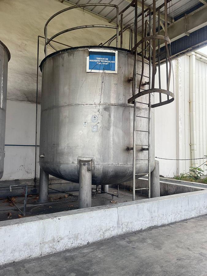 Usado Tanque misturador em aço inox, cap 19.000  Lts - WFA Equipamentos 