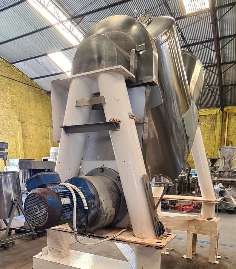 Usado Misturador em V  , em aço inox   - WFA Equipamentos Industriais 