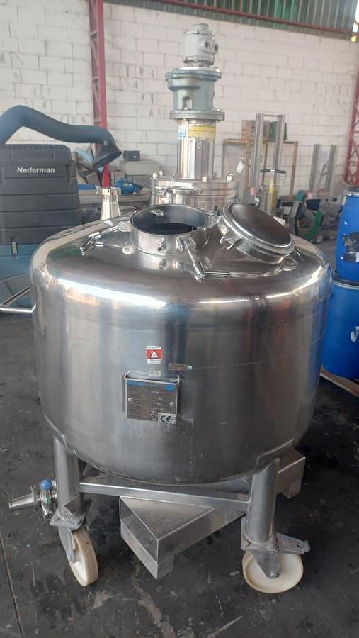 Usado Tanque em inox, com agitador , Boccard - WFA Equipamentos