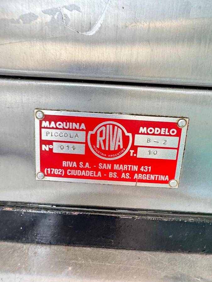 Usado Compressora de compridos rotativa - Riva Piccola - WFA Equipamentos