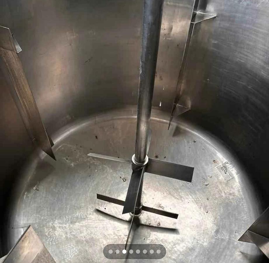 Usado Tanque misturador em aço inox , cap 4000 Lts - WFA Equipamentos