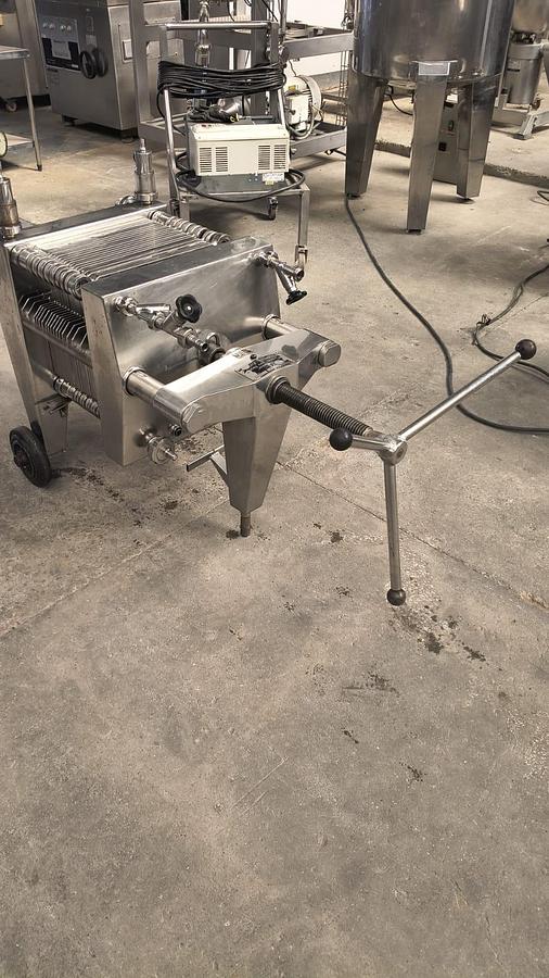 Usado Filtro prensa em aço inox , Seitz - WFA Equipamentos 