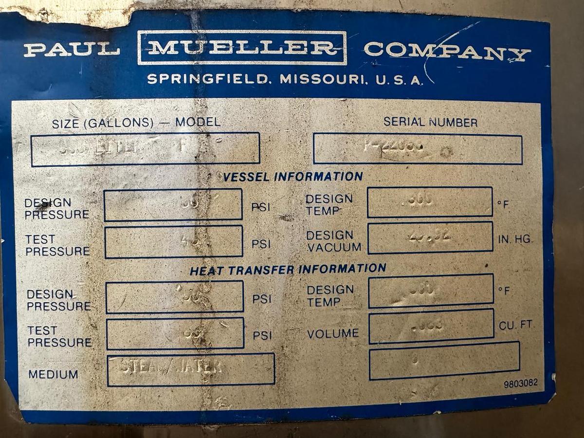 Usado Reator móvel, com agitação magnética , cap 500 Lts - WFA Equipamentos 