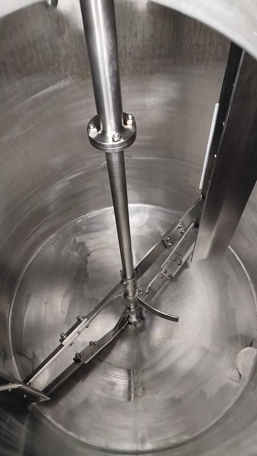 Usado Tanque misturador inox , cap 1200 Lts - WFA Equipamentos 