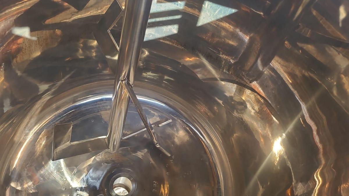 Usado Tanque misturador em  inox , Krieger AG - WFA Equipamentos 