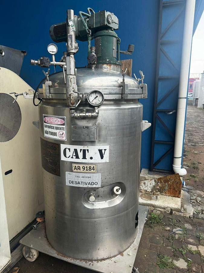 Usado Tanque inox com agitação e camisa , cap 500 Lts  - WFA 