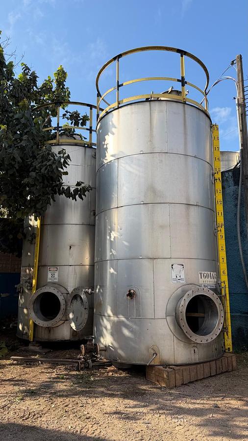 Usado Tanques em aço inox 316 L , com agitação - 20 / 25 /30 m3 - WFA Equipamentos