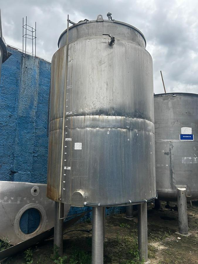 Usado Tanque misturador inox ,  com resistencias , 8000 Lts - WFA Equipamentos 