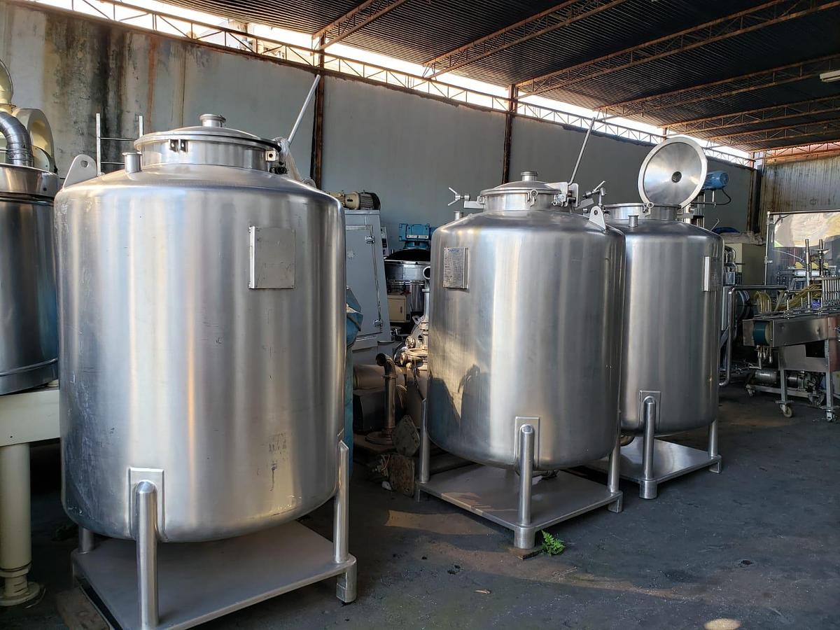 Usado Tanque inox reseravatorio , cap 1000 Lts
