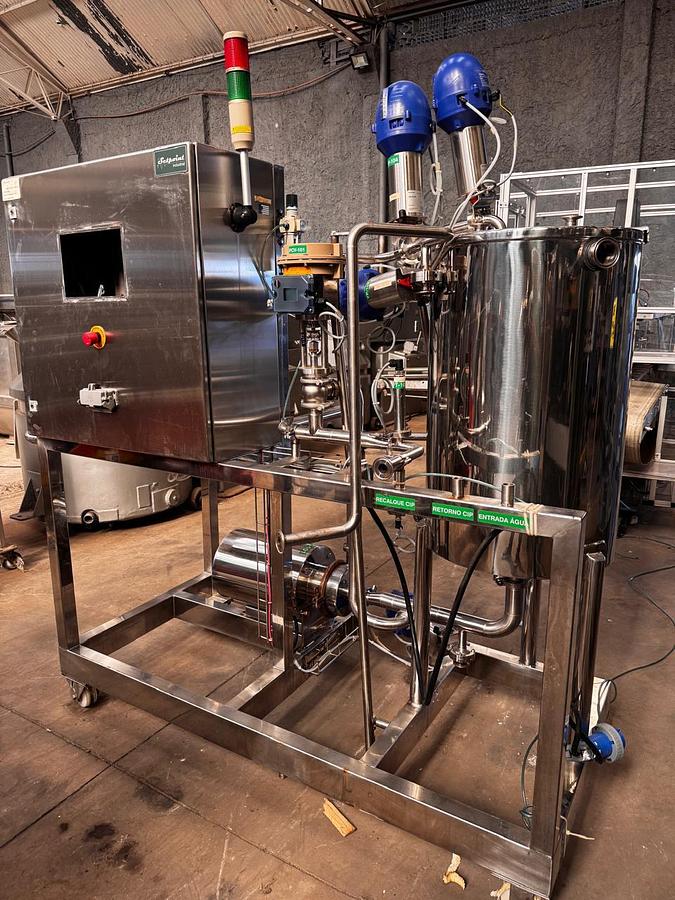 Usado CIP Movel em aço  inox  - WFA Equipamentos 