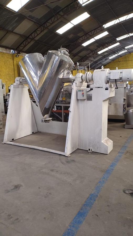 Usado Misturador em V , cap 1000 Lts - WFA Equipamentos 