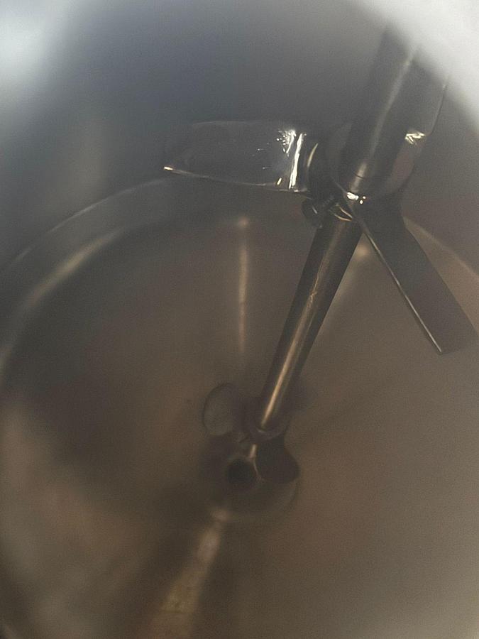 Usado Tanque misturador em aço inox   ,  cap 120 lts