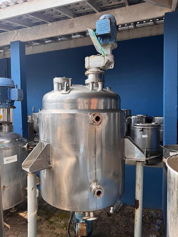 Usado Reator em inox com turbo , cap 800 Lts - WFA Equipamentos 