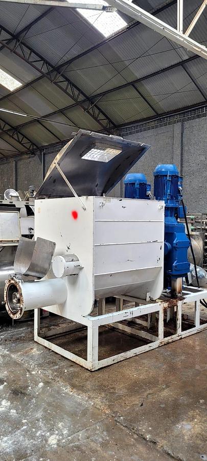 Usado Misturador sigma em aço inox, com rosca de descarga - WFA Equipamentos