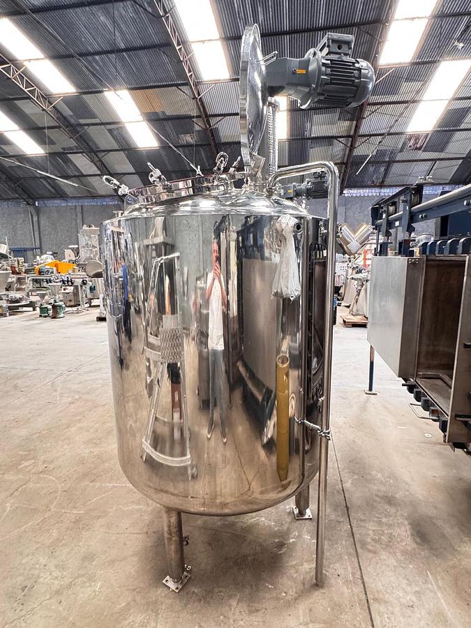 Usado Reator em inox 316 L cap 1000 Lts - WFA Equipamentos