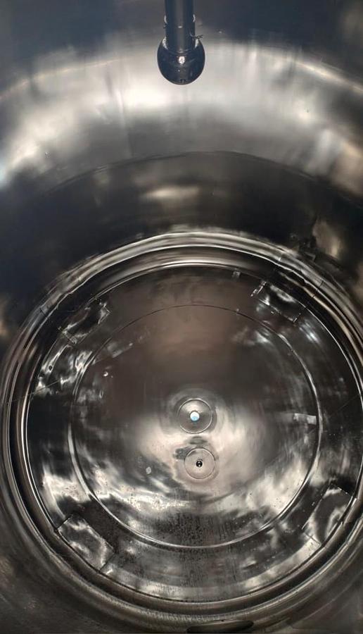 Usado Tanque de estocagem  em aço  inox  316 L, cap. 12.000 lts 