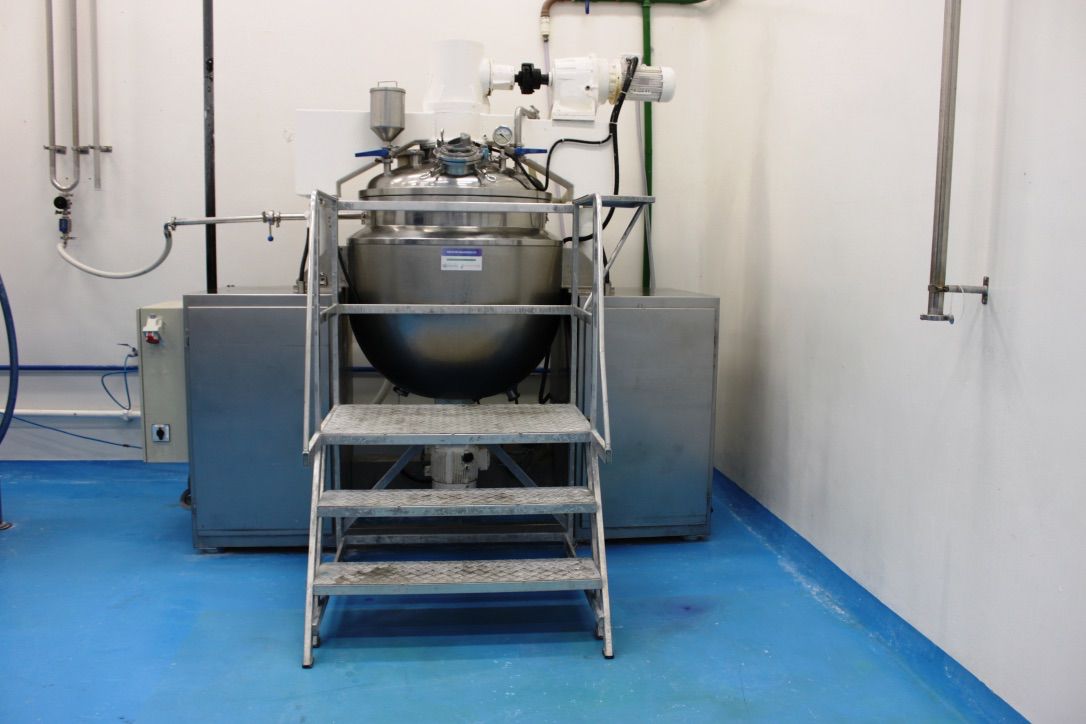 Usado Reator para cremes e pomadas , 500 Lts - WFA Equipamentos