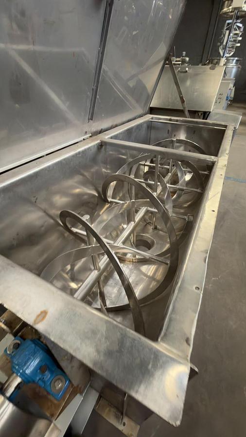 Usado Misturador Ribbon Blender 1.000 Litros em Aço Inox – WFA Equipamentos