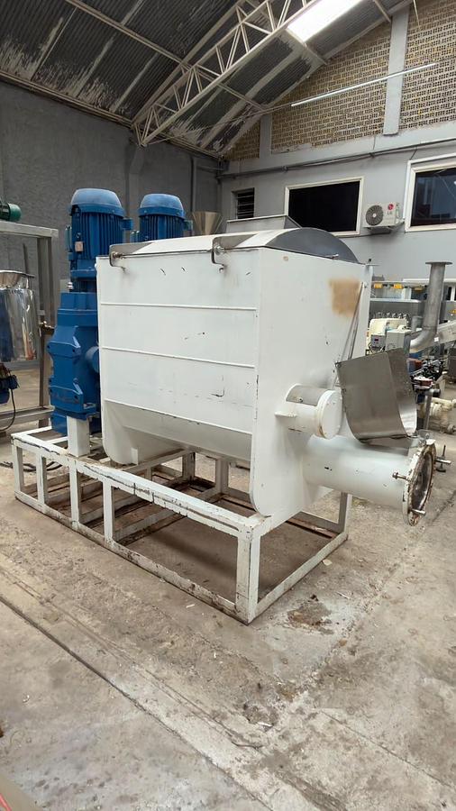 Usado Misturador sigma em aço inox, com rosca de descarga - WFA Equipamentos