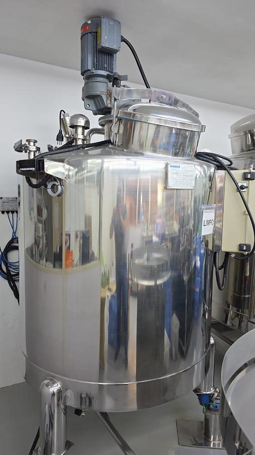 Usado Tanque misturador inox , cap 1200 Lts - WFA Equipamentos 