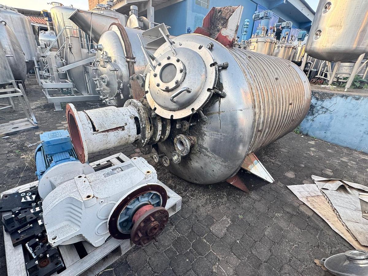 Usado Reator em inox , cap 3000 Lts - WFA Equipamentos 