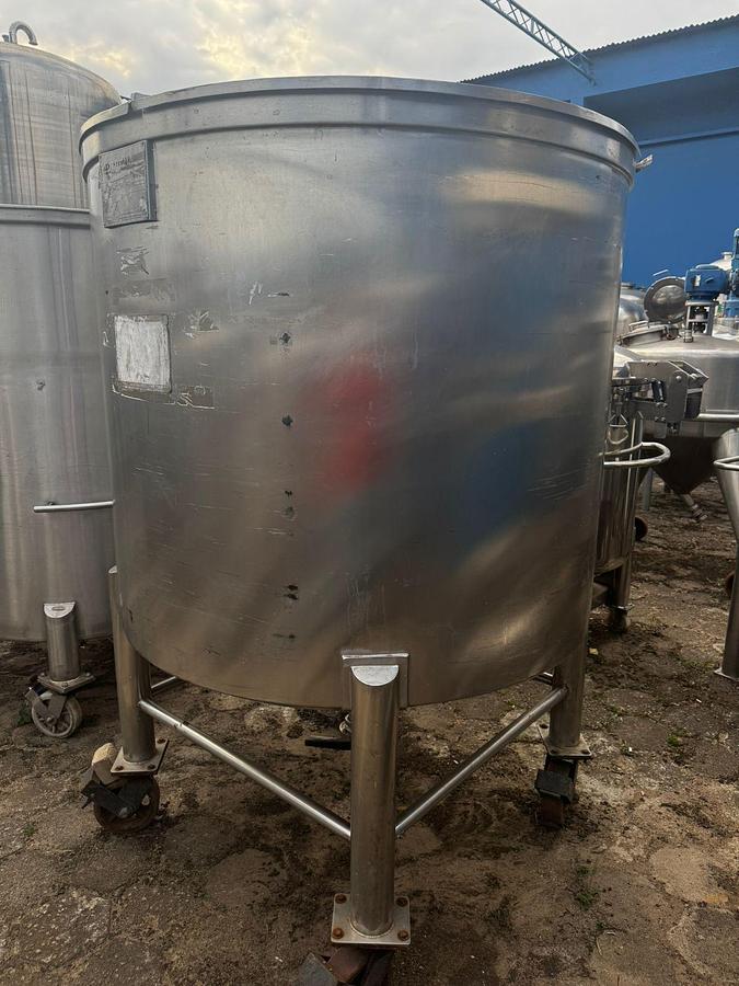 Usado Tanque em aço inox  reservatorio , cap 2.000 Lts - WFA Equipamentos 