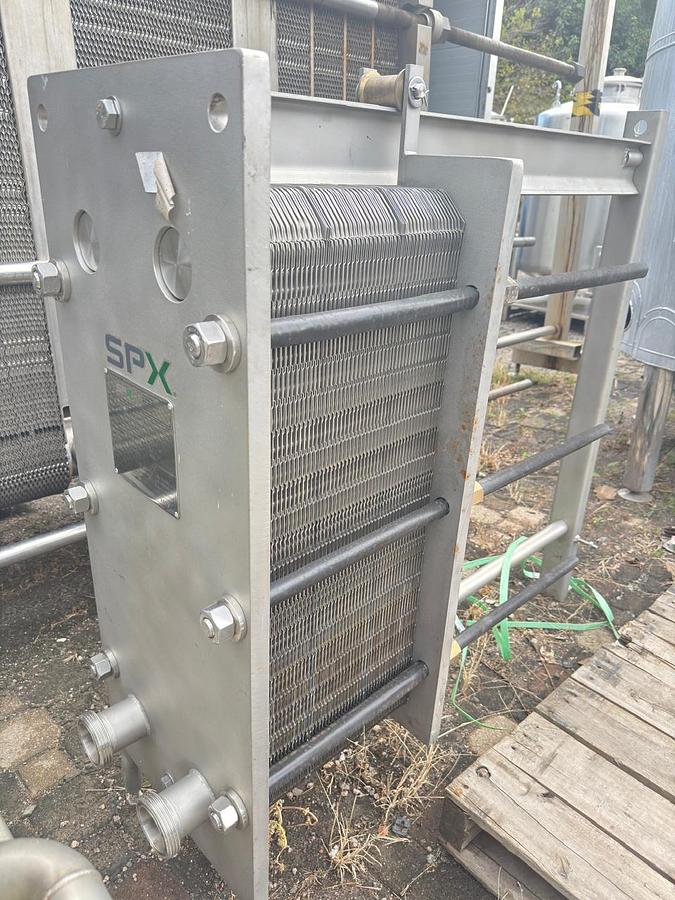 Usado Trocador de calor de placas em inox , SPX - WFA Equipamentos 
