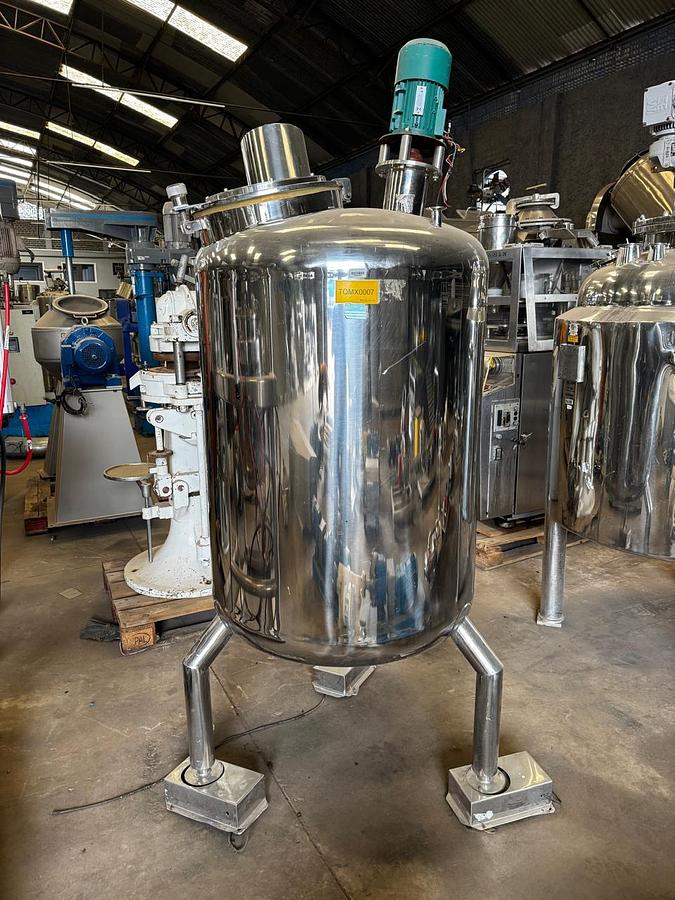 Usado Tanque misturador em aço inox 316  , 500 lts - WFA Equipamentos
